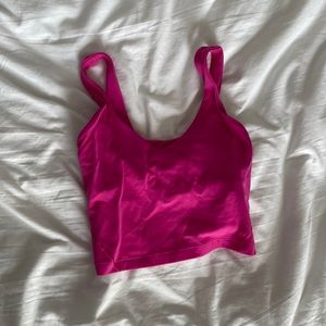 sonic pink lululemon align tank